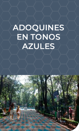 Adoquinarte | Adoquines en tonos azules Adoquinarte | Adoquines en tonos azules